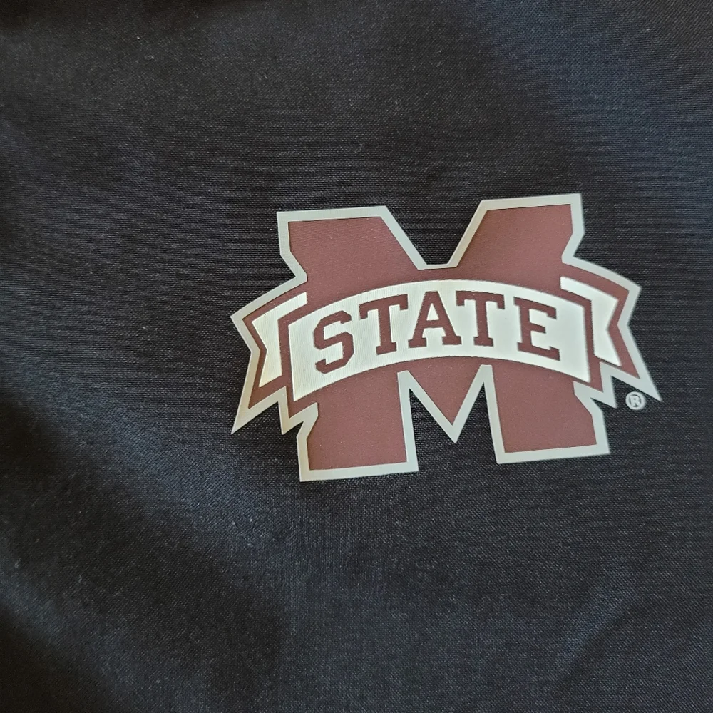 Adidas Black Mississippi State Pullover